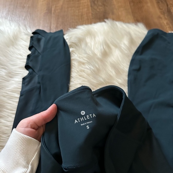 ATHLETA Cobra Cutout Leggings In Teal - Picture 5 of 7